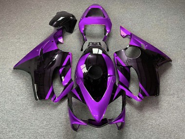2001-2003 Gloss Purple and Black CBR600 F4i Motorcycle Fairings