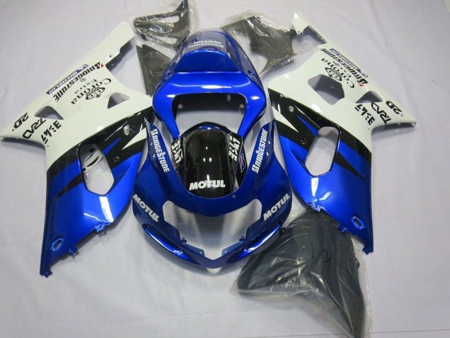 2001-2003 Red MoviStar GSXR 600-750 Motorcycle Fairings