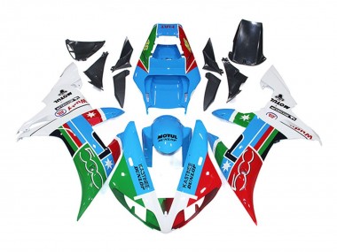 2002-2003 500 Light Blue R1 Motorcycle Fairings