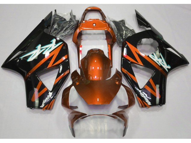 2002-2003 Electric Orange CBR954RR Motorcycle Fairings