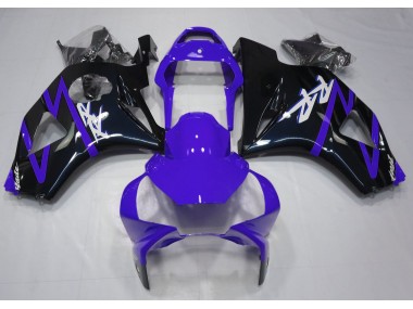 2002-2003 Gloss Black and Purple CBR954RR Motorcycle Fairings