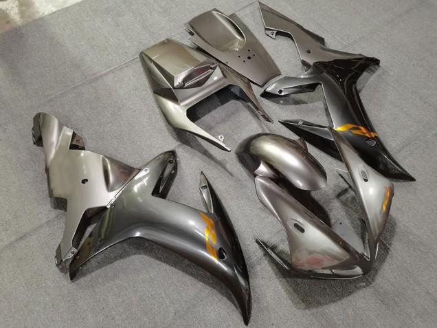 2002-2003 Gloss Silver & Gold R1 Motorcycle Fairings