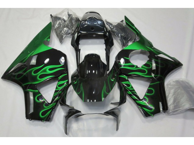 2002-2003 Green Flame CBR954RR Motorcycle Fairings