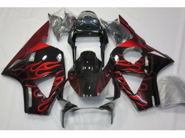2002-2003 Red Flame CBR954RR Motorcycle Fairings