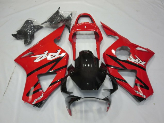 2002-2003 Red and Black 2 CBR954RR Motorcycle Fairings