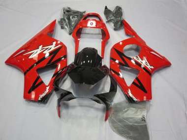 2002-2003 Red and Black No.2 CBR954RR Motorcycle Fairings