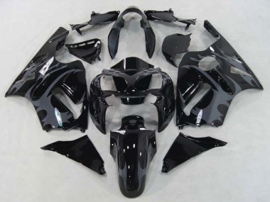 2002-2005 Black Warrior ZX12R Motorcycle Fairings