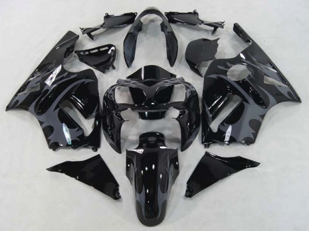 2002-2005 Black Warrior ZX12R Motorcycle Fairings