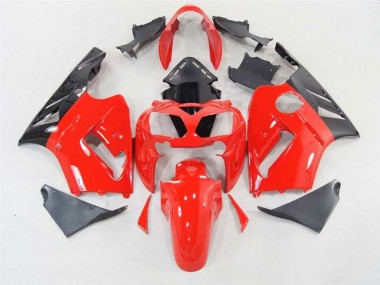 2002-2005 Gloss Red ZX12R Motorcycle Fairings
