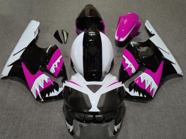 2002-2005 Pink Shark ZX12R Motorcycle Fairings
