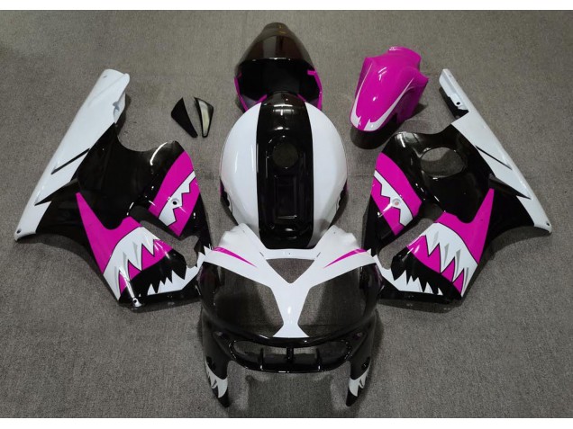 2002-2005 Pink Shark ZX12R Motorcycle Fairings
