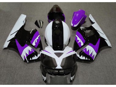 2002-2005 Purple Shark ZX12R Motorcycle Fairings