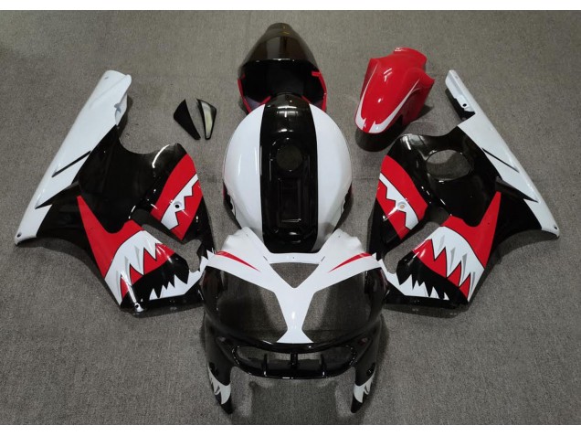 2002-2005 Red Shark ZX12R Motorcycle Fairings