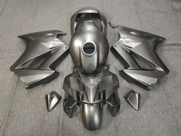 2002-2012 Gloss Grey VFR800 Motorcycle Fairings