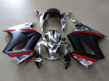 2002-2012 Matte and Camo VFR800 Motorcycle Fairings