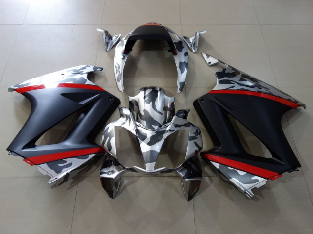2002-2012 Matte and Camo VFR800 Motorcycle Fairings