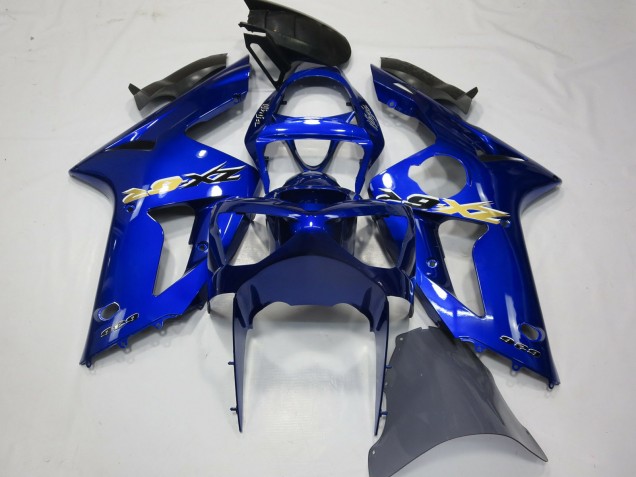 2003-2004 Blue OEM Style ZX6R Motorcycle Fairings