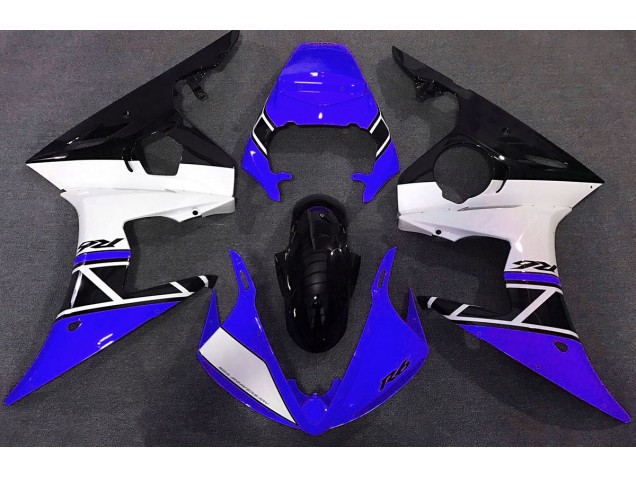 2003-2004 Blue White and Black R6 Motorcycle Fairings