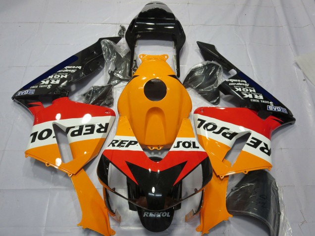 2003-2004 Classic Repsol CBR600RR Motorcycle Fairings