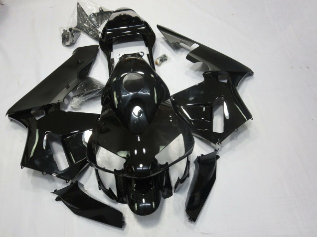 2003-2004 Gloss Black & Matte CBR600RR Motorcycle Fairings