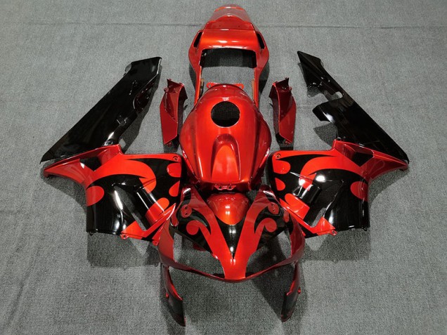 2003-2004 Gloss Deep Orange CBR600RR Motorcycle Fairings