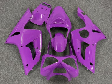 2003-2004 Gloss Magenta Plain ZX6R Motorcycle Fairings