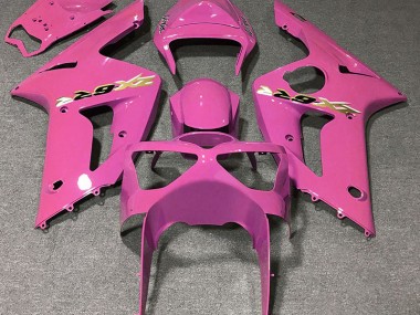 2003-2004 Gloss Pink ZX6R Motorcycle Fairings