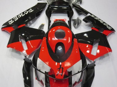 2003-2004 Gloss Red Power CBR600RR Motorcycle Fairings