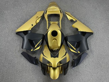 2003-2004 Gold & Matte Black CBR600RR Motorcycle Fairings