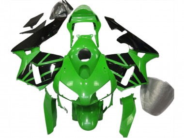 2003-2004 Green Black No Decals CBR600RR Motorcycle Fairings