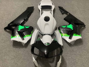 2003-2004 Green Splatter CBR600RR Motorcycle Fairings