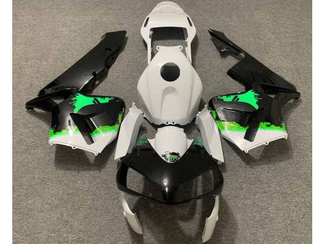 2003-2004 Green Splatter CBR600RR Motorcycle Fairings