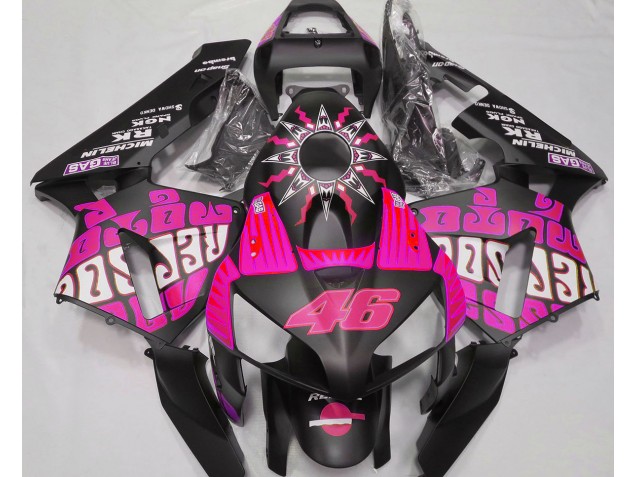 2003-2004 Hot Pink Rossi Repsol CBR600RR Motorcycle Fairings