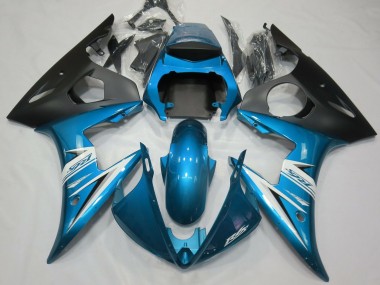 2003-2004 Light Blue & White R6 Motorcycle Fairings
