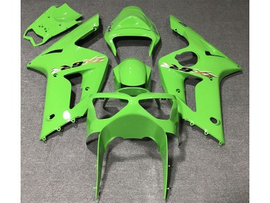 2003-2004 Light Green ZX6R Motorcycle Fairings