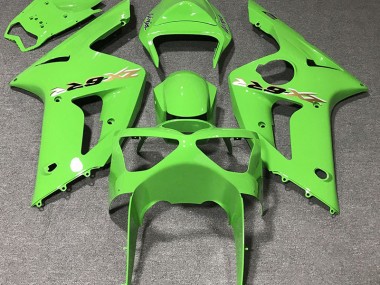 2003-2004 Light Green ZX6R Motorcycle Fairings