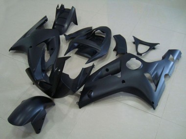 2003-2004 Matte Black ZX6R Motorcycle Fairings