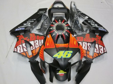 2003-2004 Matte Rossi Design CBR600RR Motorcycle Fairings