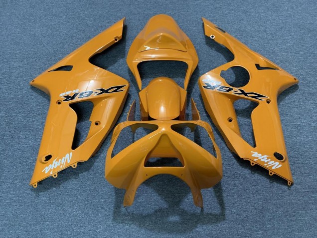 2003-2004 Orange ZX6R Motorcycle Fairings