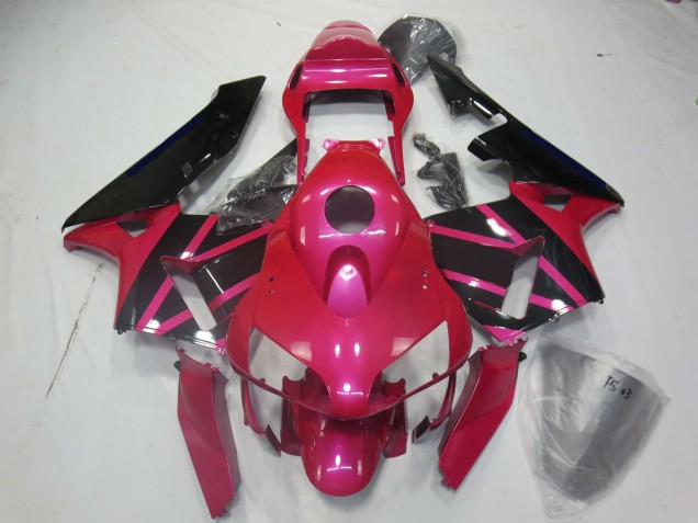 2003-2004 Pink and Black CBR600RR Motorcycle Fairings