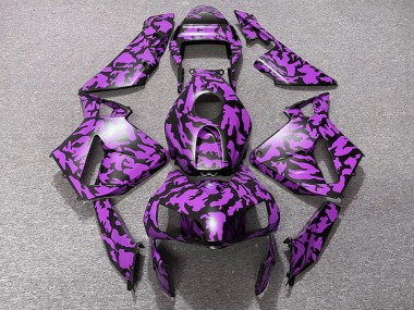 2003-2004 Purple Camo CBR600RR Motorcycle Fairings