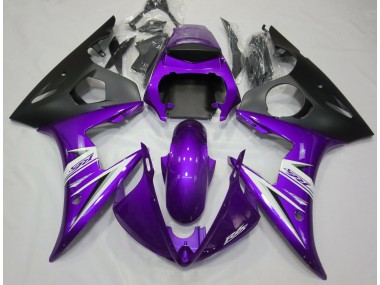 2003-2004 Purple & White R6 Motorcycle Fairings