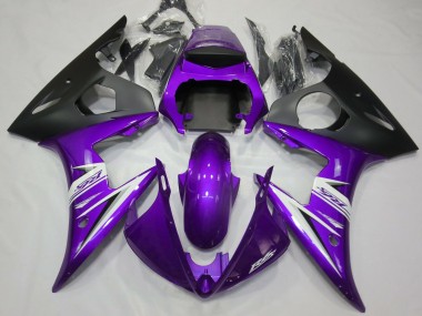 2003-2004 Purple & White R6 Motorcycle Fairings
