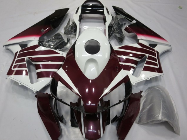 2003-2004 Purple and White CBR600RR Motorcycle Fairings