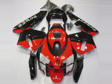 2003-2004 Red Black Power CBR600RR Motorcycle Fairings