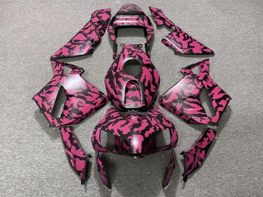 2003-2004 Red Camo CBR600RR Motorcycle Fairings