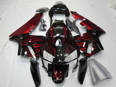 2003-2004 Red Flame CBR600RR Motorcycle Fairings