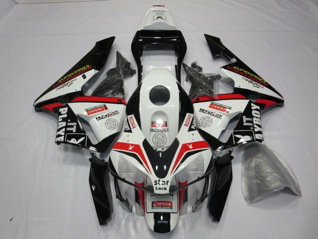 2003-2004 Red Playboy CBR600RR Motorcycle Fairings