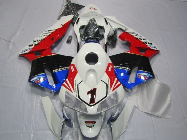 2003-2004 Red White Black and Blue CBR600RR Motorcycle Fairings
