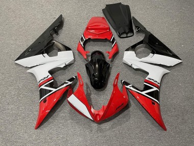 2003-2004 Red White and Black R6 Motorcycle Fairings